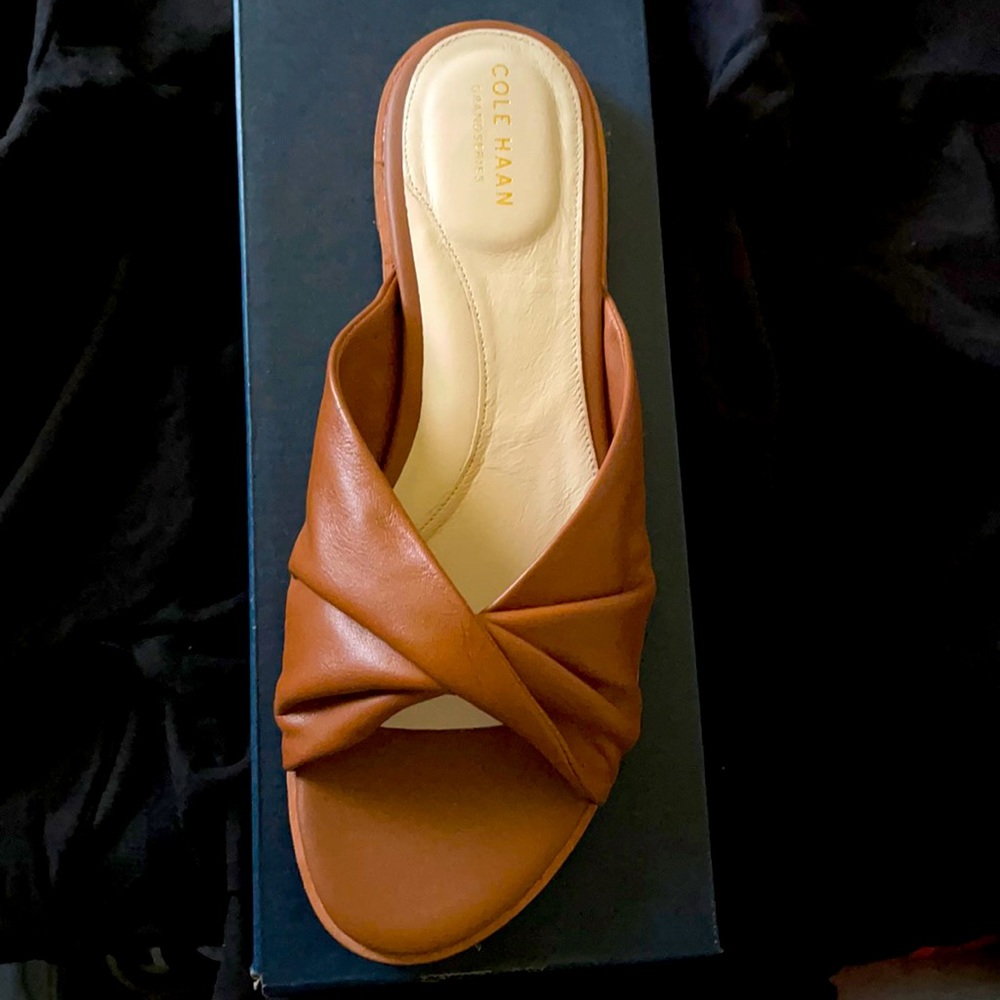 Cole Haan Alyx Sandal
in Caramel Gaucho Leather